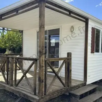 Mobil home confortable avec terrasse - API-1-52-727
