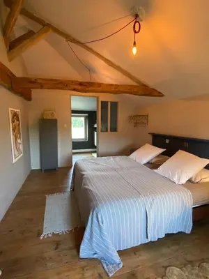 Un ou plusieurs lits dans un hébergement de l'établissement Maison De La Rive