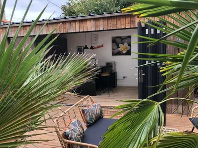 Jardin de l'établissement Bluebell cottage