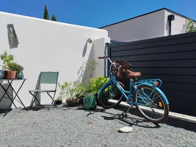Vélo sur le terrain de l'établissement Maison 1 chambre double ou dans les environs