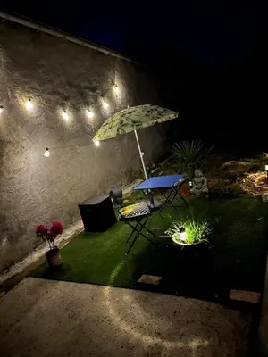 Jardin de l'établissement Studio a la campagne à 30min de L'océan