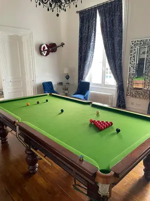 Billard dans l'établissement Chateau de Minargent