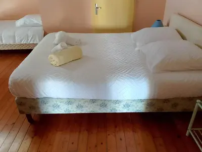 Un ou plusieurs lits dans un hébergement de l'établissement Le repos des mouettes - gite de famille