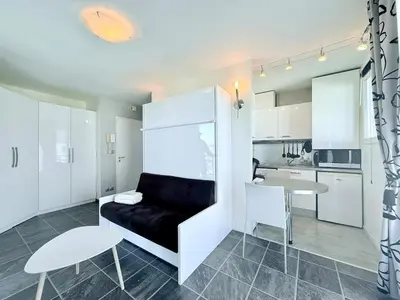 Cuisine ou kitchenette dans l'établissement Le Quai des Étoiles
