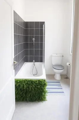 Salle de bains dans l'établissement La chambre du minage