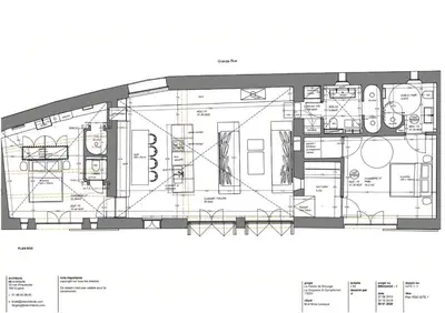 Plan de l'établissement Restored Farm Estate Near Atlantic Coast France