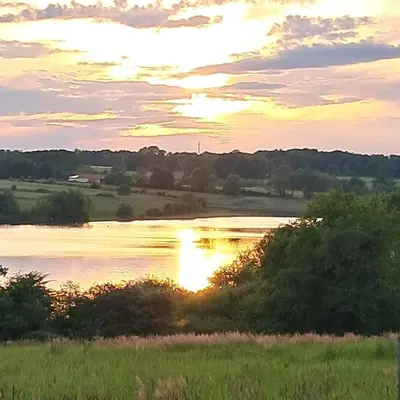 Paysage naturel près de la maison de vacances