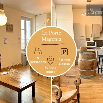La Porte Magenta - Poitiers Plein Centre - LaConciergerie