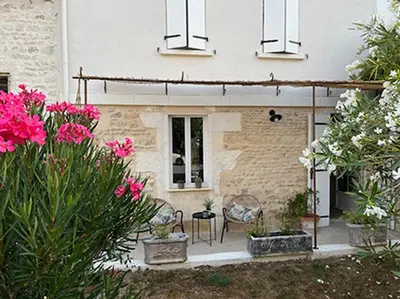 Jardin de l'établissement Les Saules
