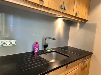 Cuisine ou kitchenette dans l'établissement ღ Le Nérée - Au cœur du vieux port et cosy
