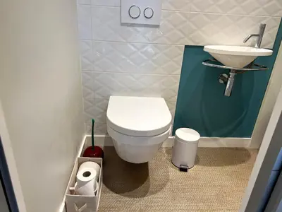 Salle de bains dans l'établissement ღ Le Nérée - Au cœur du vieux port et cosy
