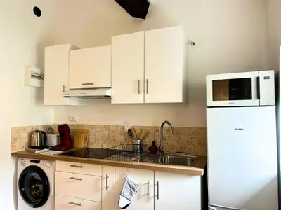 Cuisine ou kitchenette dans l'établissement La Marne #11- Poitiers Centre Ville