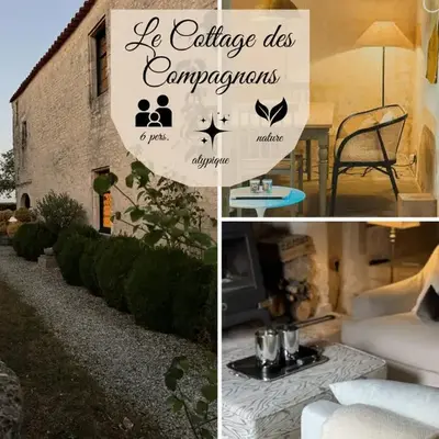 Le Cottage des Compagnons - Superbe gite atypique