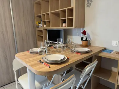 Plan de l'établissement ღ Le Prieuré - Terrasse, Parking, Jardin et Wi-Fi