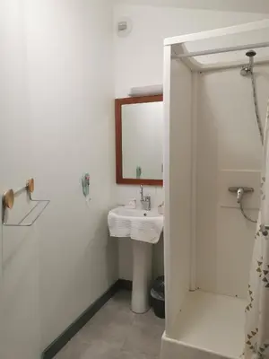 Salle de bains dans l'établissement Mon Petit Café