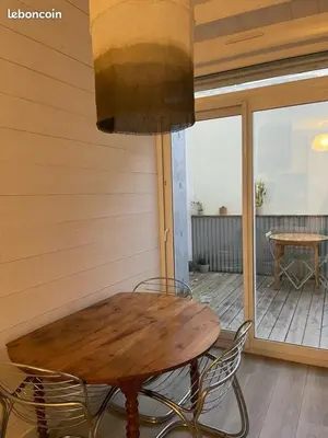 Balcon ou terrasse dans l'établissement Appartement cosy en plein-centre historique