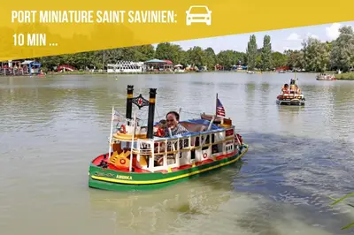 Vue sur la rivière ou le fleuve situé(e) à proximité de la maison de vacances