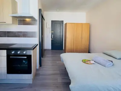 Cuisine ou kitchenette dans l'établissement Le Simplicity - Hyper Centre Cognac - wifi - stationnement
