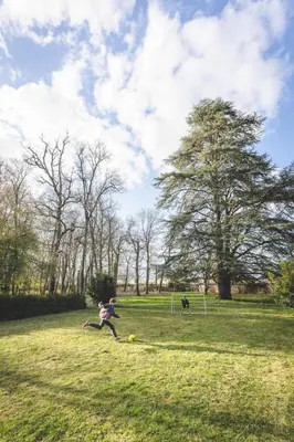 Jardin de l'établissement Le gite du puits