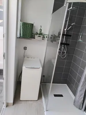 Salle de bains dans l'établissement Rose Pompon