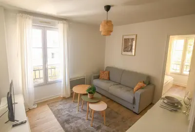 Coin salon dans l'établissement Le Jean-Jaurès