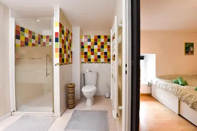 Salle de bains dans l'établissement L'Échappée Niortaise by CozyLife
