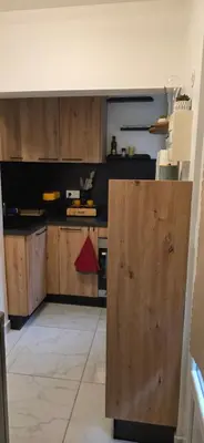 Cuisine ou kitchenette dans l'établissement Studio Cosy entièrement rénové - Centre Historique