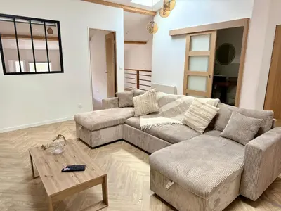 Coin salon dans l'établissement Casa Mérida