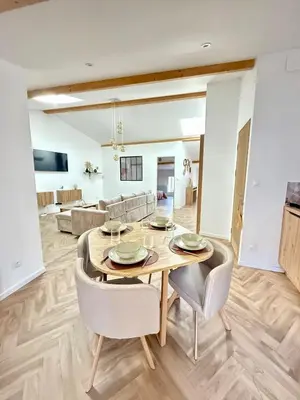 Cuisine ou kitchenette dans l'établissement Casa Mérida