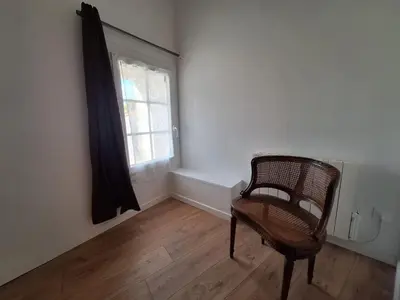 Coin salon dans l'établissement Charmant T2 Aux 2 Marronniers