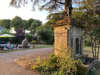 Jardin de l'établissement Le Relais d'Angély