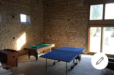 Salle de jeux dans l'établissement Relaxing countryside cottage