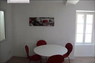 Plan de l'établissement 40 m apartment facing the Old Port of La Rochelle