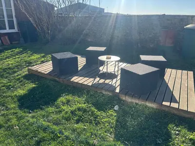 Jardin de l'établissement La maison du bonheur