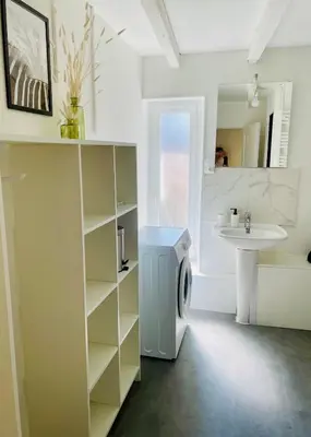 Salle de bains dans l'établissement L'Escapade Charentaise Central et calme