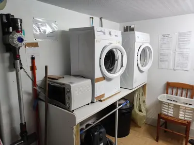 Cuisine ou kitchenette dans l'établissement Alizé Rochefort appartement