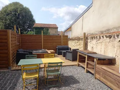 Terrasse ou espace extérieur de l'établissement Spa Wifi Canal Plus
