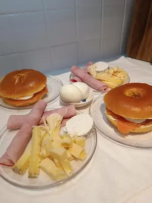 Nourriture dans la maison de vacances ou à proximité