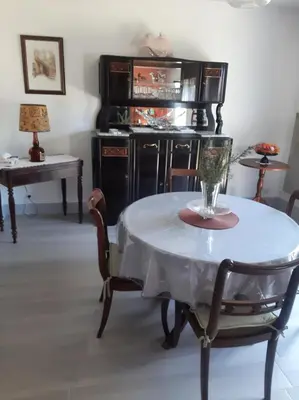 Coin salon dans l'établissement La Maison d'à côté