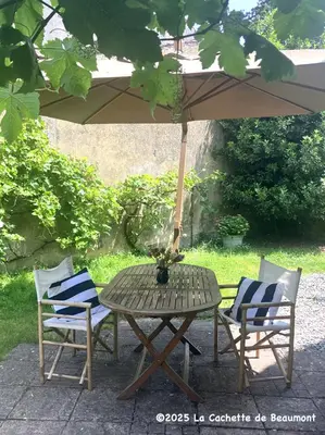Jardin de l'établissement La Cachette de Beaumont