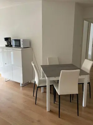 Cuisine ou kitchenette dans l'établissement Appartement RDC meublé avec 2 chambres