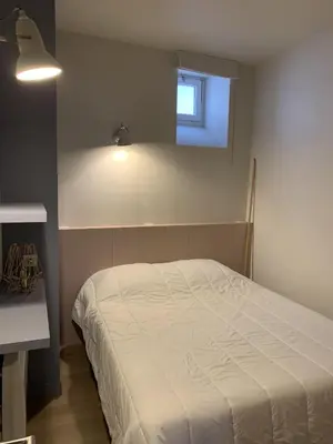 Un ou plusieurs lits dans un hébergement de l'établissement Le Buffeterie, centre ville, LR148