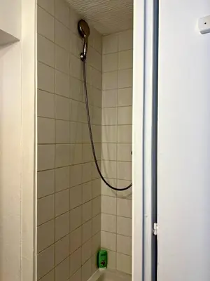 Salle de bains dans l'établissement ღ Ozeo - T2,calme, proche plage et commodités