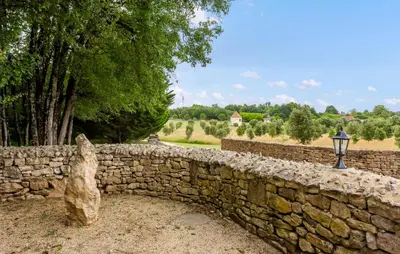 Paysage naturel près de la maison de vacances