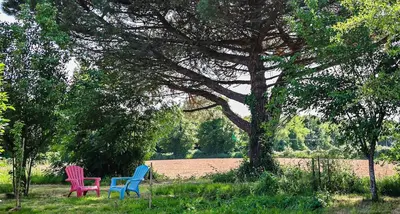Jardin de l'établissement Refuge de Deux Pins