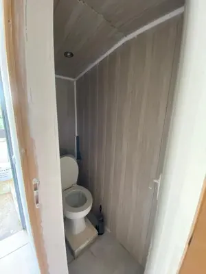 Salle de bains dans l'établissement Maison chaleureuse en pleine campagne