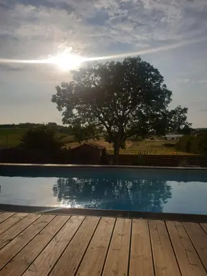 Piscine de l'établissement 10 min from Futuroscope, contemporary villa! ou située à proximité