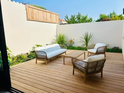 Jardin de l'établissement Villa l'Elégance