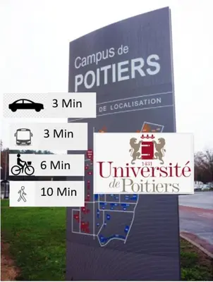 Certificat, récompense, panneau ou autre document affiché dans l'établissement Superbe comfortable studio CHU et Université