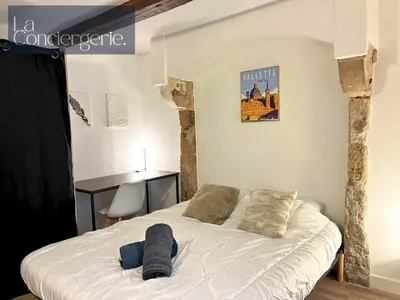 Un ou plusieurs lits dans un hébergement de l'établissement La Marne #3- Poitiers Centre Ville